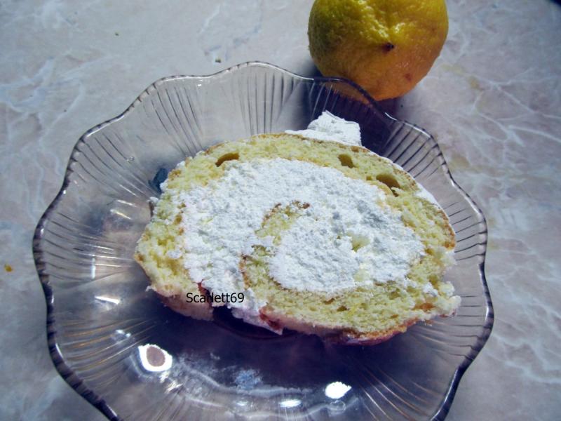 Citromkrém tekercs Citromkrém tekercs