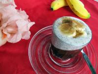 Csokis-banános chia puding