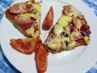 Pizza - kelesztés nélkül