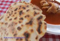 Naan kenyér, élesztőmentesen