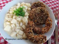 Négymagvas rántott tök