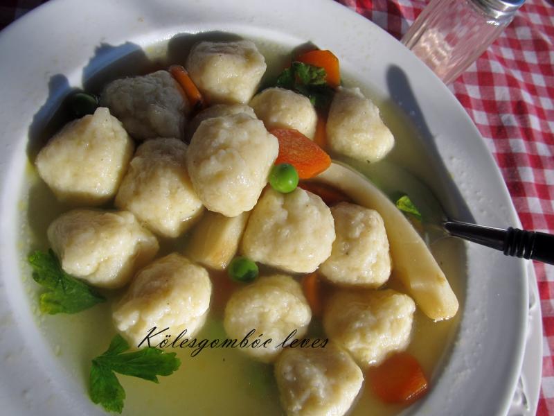 Kölesgombóc leves