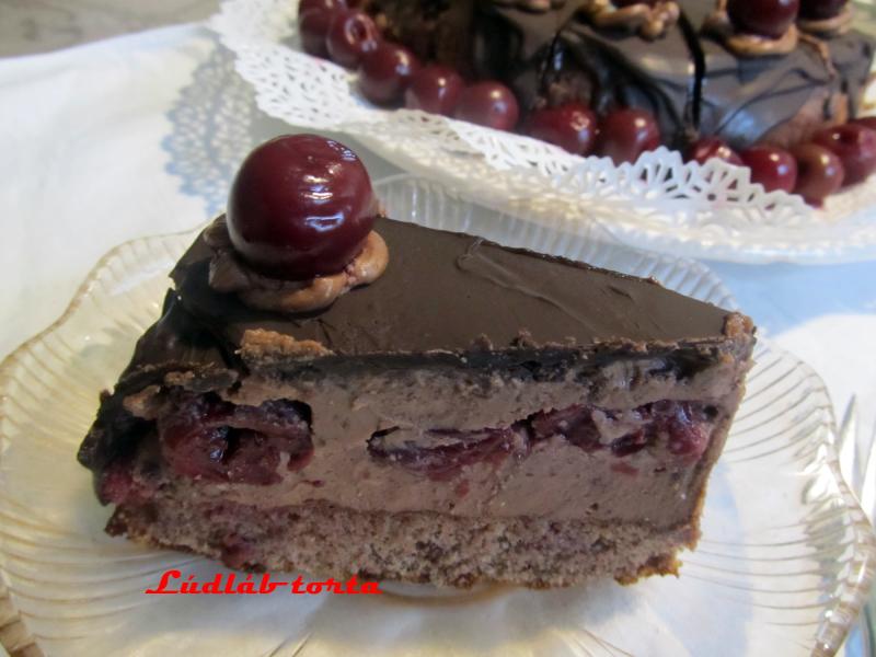 Lúdláb torta