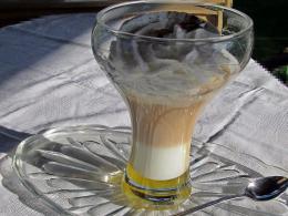 Csíkos kávé - Latte Macchiato