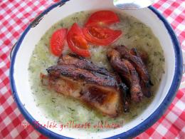 Tökfőzelék grillezett oldalassal