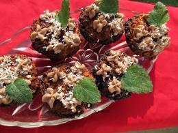 Túrós zabpehely muffin